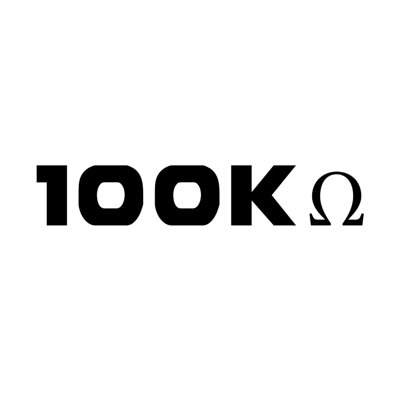 Potenciómetros de Guitarra y Bajo de 100 kilo ohms
