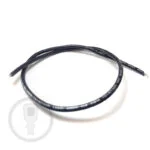 Cable para guitarra y bajo. negro