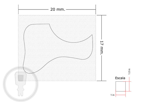 Pickguard de Guitarra Acústica