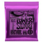 Cuerdas Ernie Ball  11-48  -  Power Slinky  Nickel Wound  2220. Set de 6 cuerdas para guitarra eléctrica: 11 - 14 - 18p - 28 - 38 - 48.