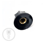 Perilla Estriada (Fluted) o MXR color negro